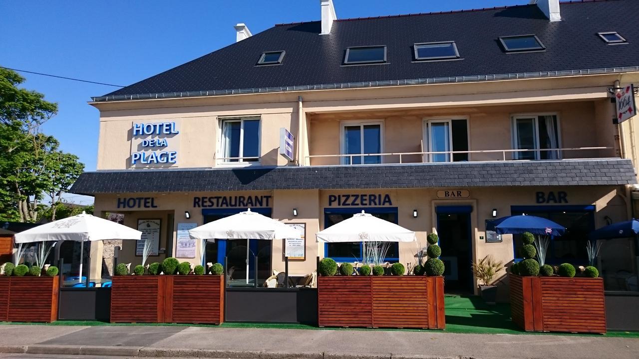 Hotel De La Plage Quineville Exterior photo