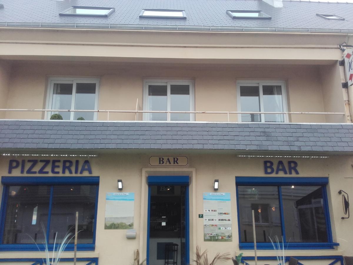 Hotel De La Plage Quineville Exterior photo