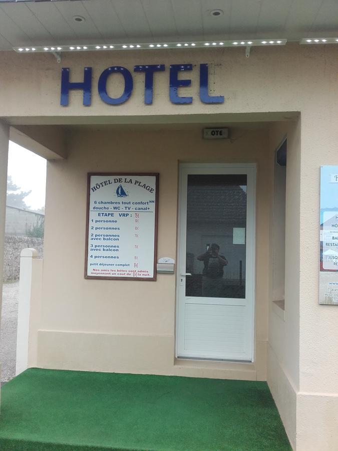 Hotel De La Plage Quineville Exterior photo